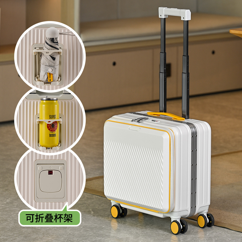 18 Front Opening Carry On Suit - đánh giá và giá Aluminum Frame Carry On Luggage
