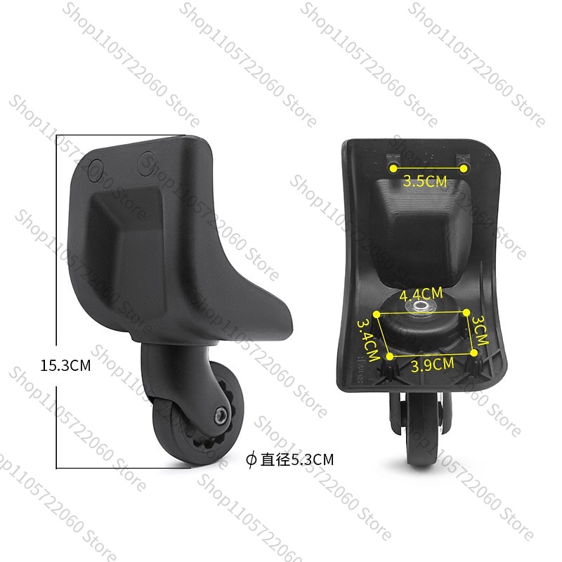 For BW042# Replacement Luggage - đánh giá và giá Silent Replacement Luggage Wheels