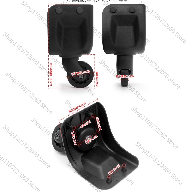 For BW042# Replacement Luggage - đánh giá và giá Silent Replacement Luggage Wheels