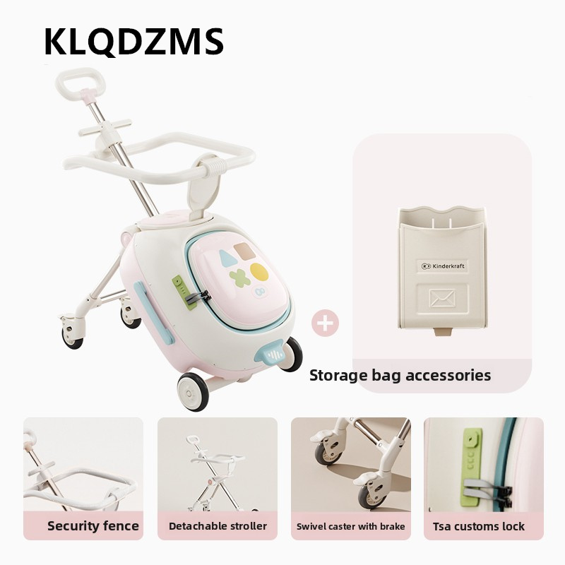KLQDZMS ABS+PC Suitcase Childr - đánh giá và giá Spinner Wheel Rolling Suitcase 20 Inch