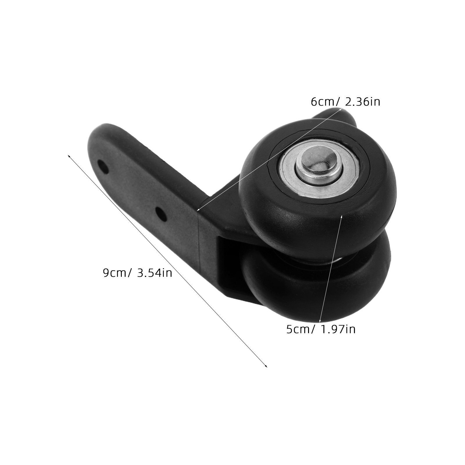 1Pair Heavy Duty Caster Wheels - đánh giá và giá Silent Replacement Luggage Wheels