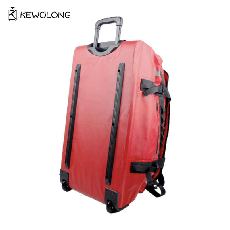 PVC Waterproof 90L Large Rolli - đánh giá và giá Foldable Rolling Luggage Bag